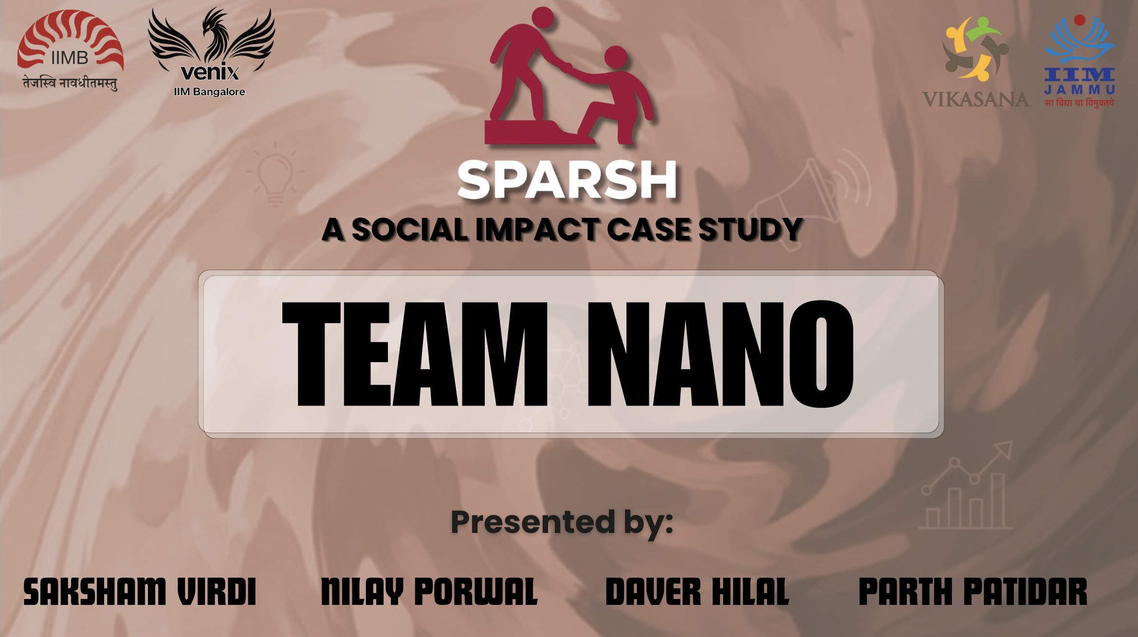 SPARSH : SOCIAL IMPACT